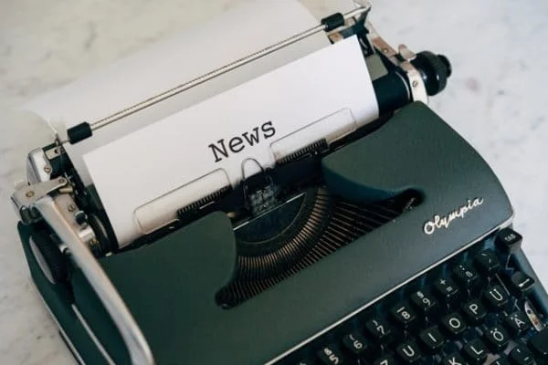 antique typewriter