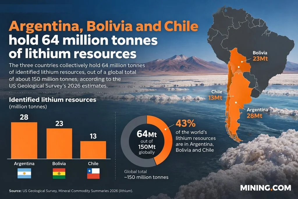 South America's Lithium Triangle: Untapped Potential Amid Extraction Challenges