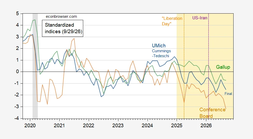 Consumer Confidence Index Plummets as Economic Outlook Weakens